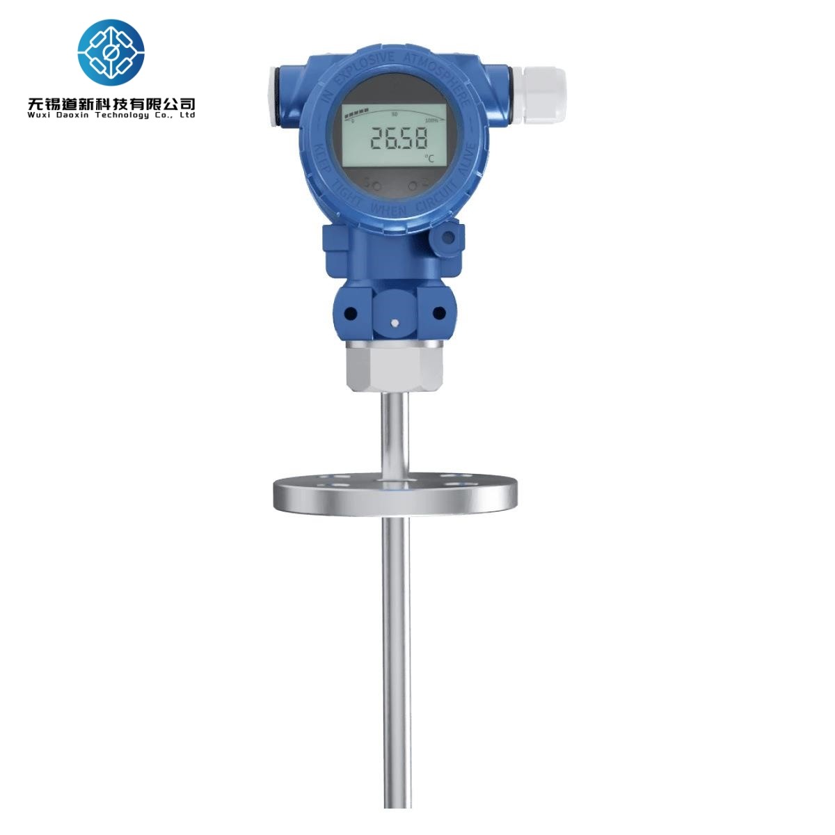 Temperature Sensor Ex Type Ex 防熱温度伝達器 4 20ma 温度センサー LCD または LED ディスプレイ